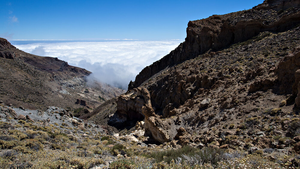 Wanderung oberhalb der Schlucht Barranco del Río