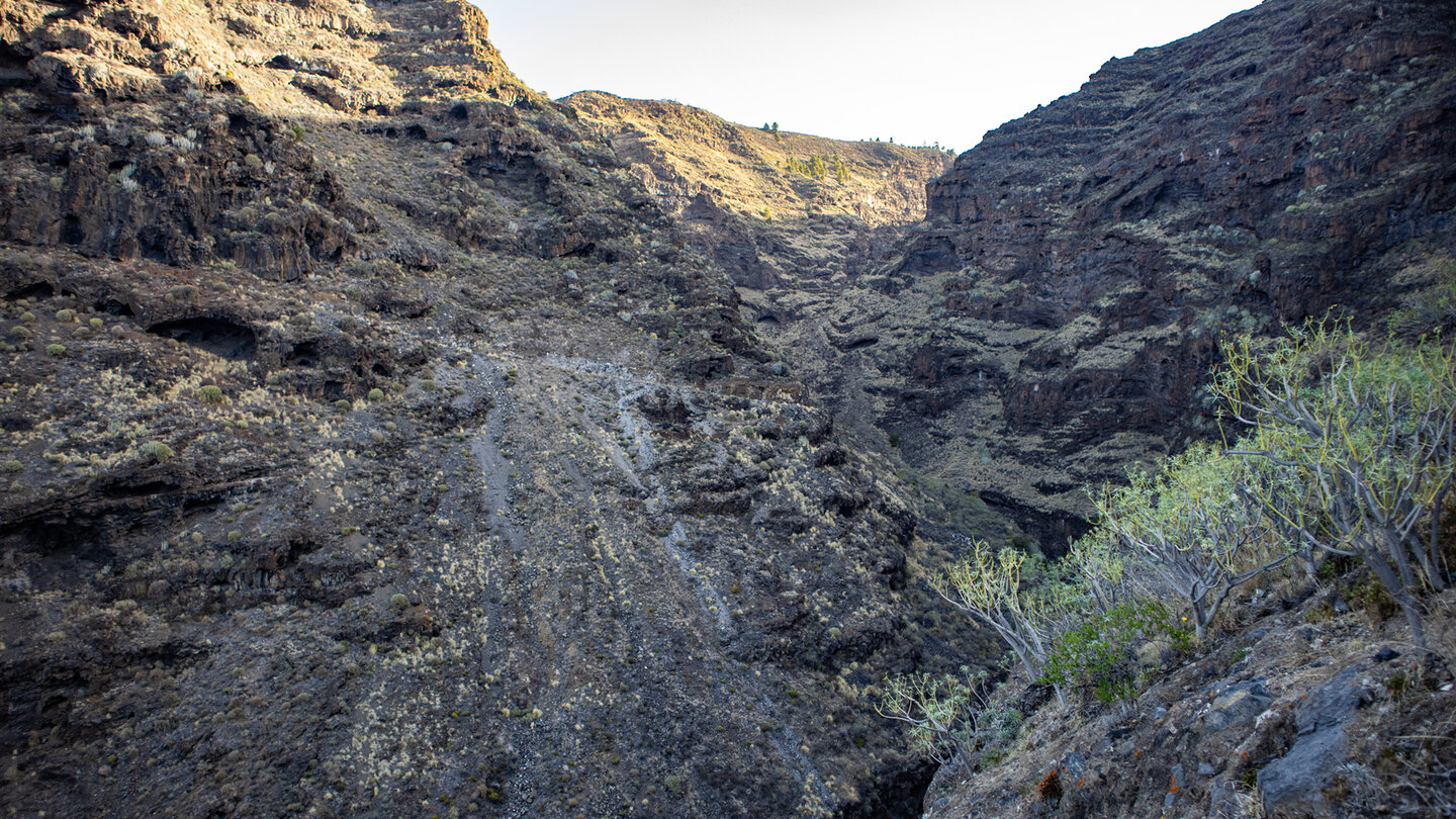 Blick in die Jurado-Schlucht