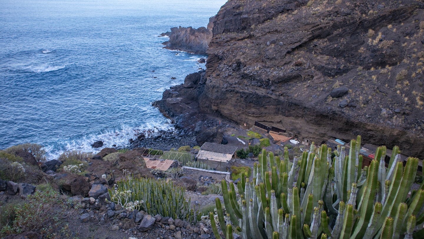 Wochenendsiedlung an der Playa del Jurado