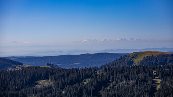 Alpenpanorama vom Feldbergturm