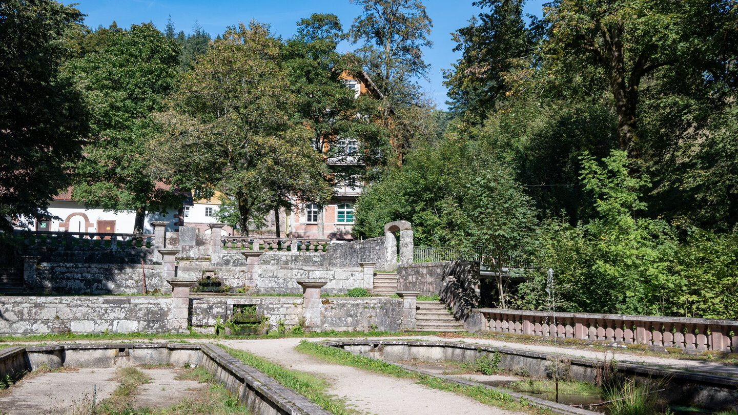 ehemalige Brunnenanlage bei der Klosterruine Allerheiligen