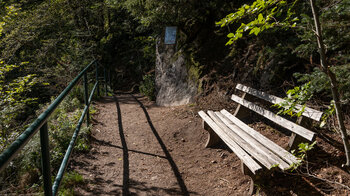 der Wanderweg beim Reitersprung