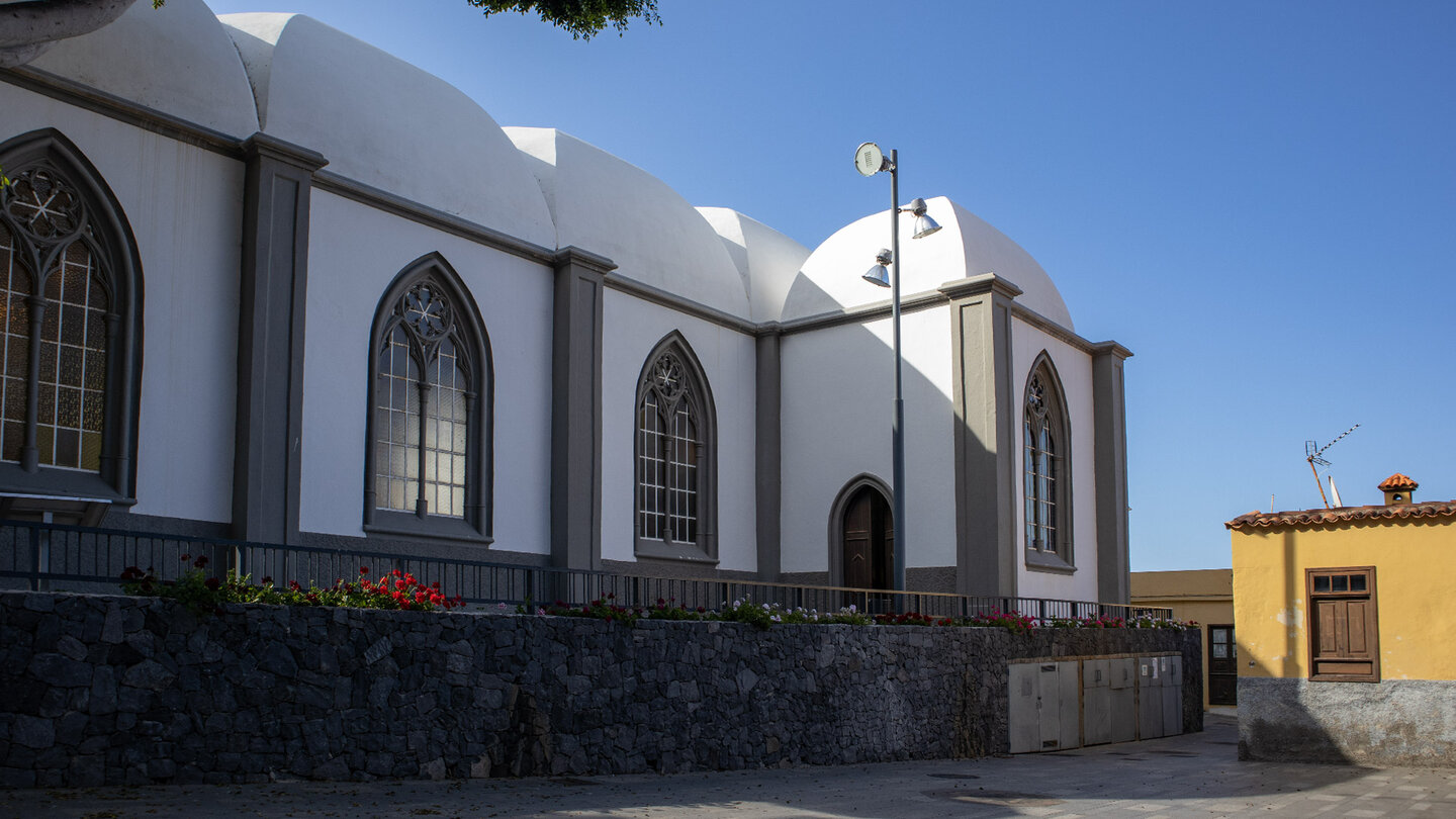 das Kirchenschiff der Iglesia de San Marcos Evangelista in Agulo