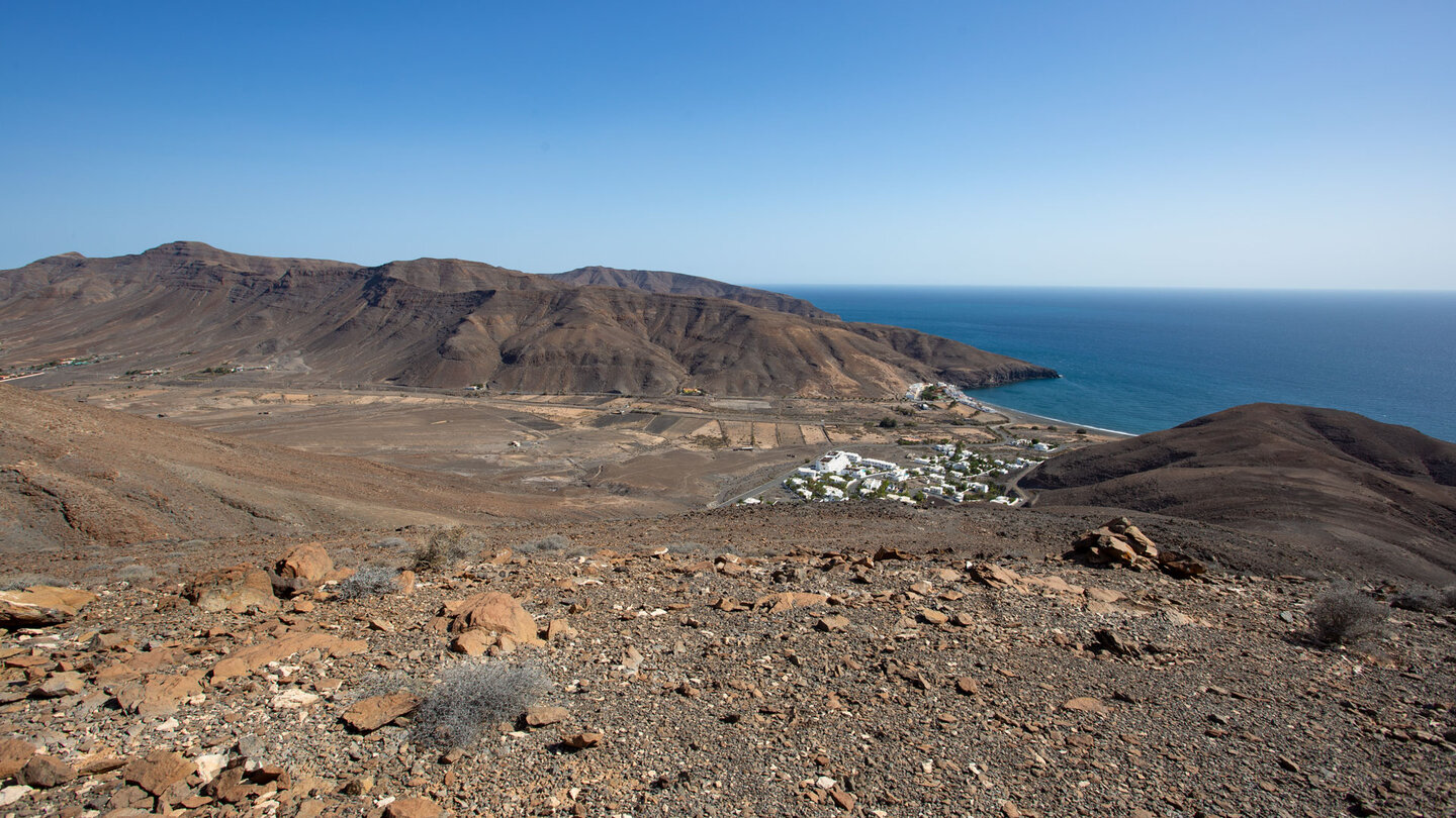 Ausblick auf Giniginamar vom Wanderweg