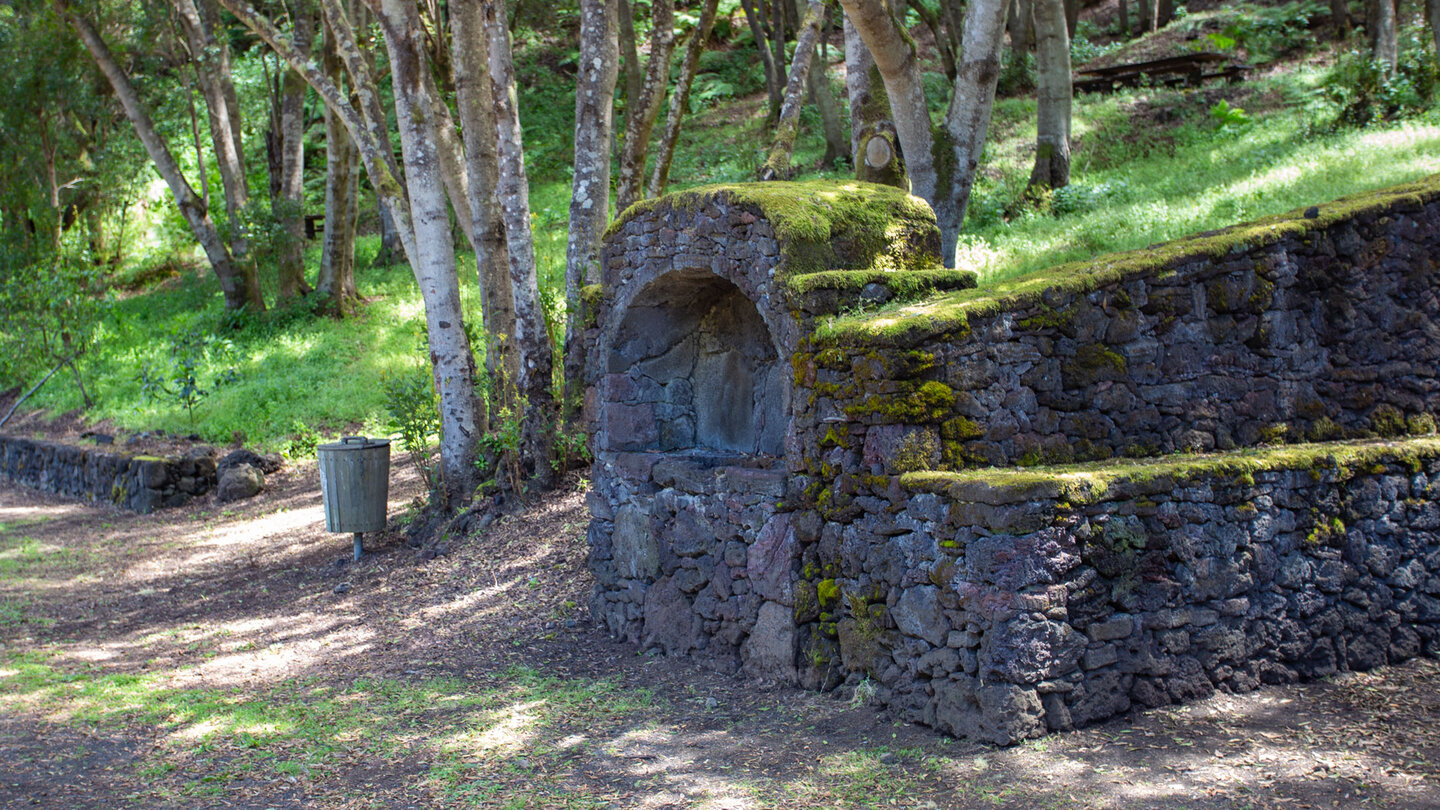 der Rast- und Picknickplatz Hoya del Pino