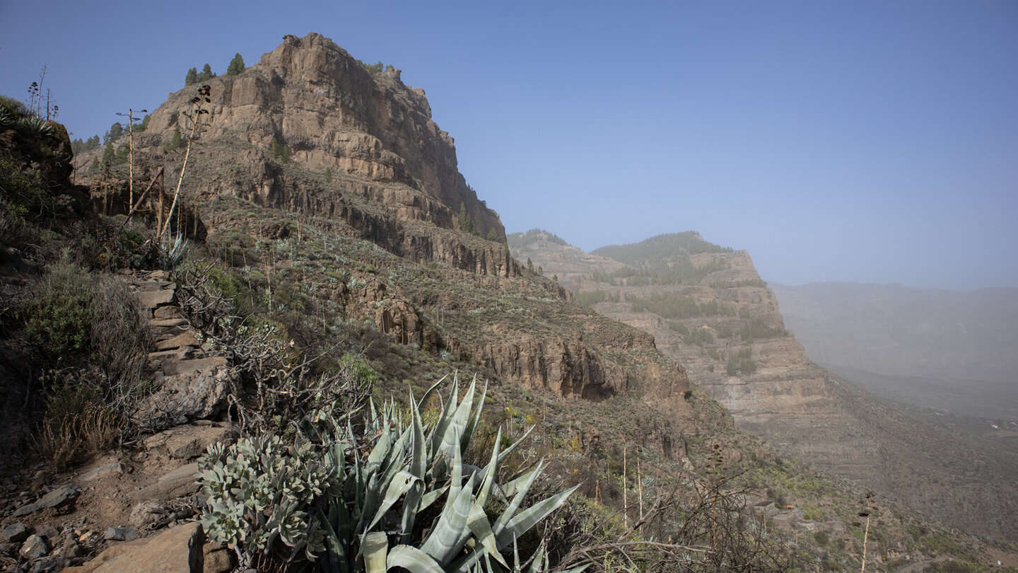 Ausblick aufs Monumento Natural Riscos de Tirajana