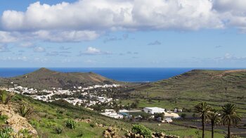 der Frühling im Norden der Insel Lanzarote bei Haría