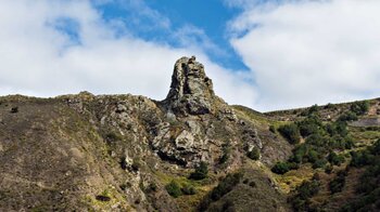 der Roque Amogoje bei Taganana auf Teneriffa