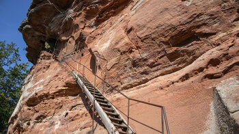 Treppe auf denZigeunerfels