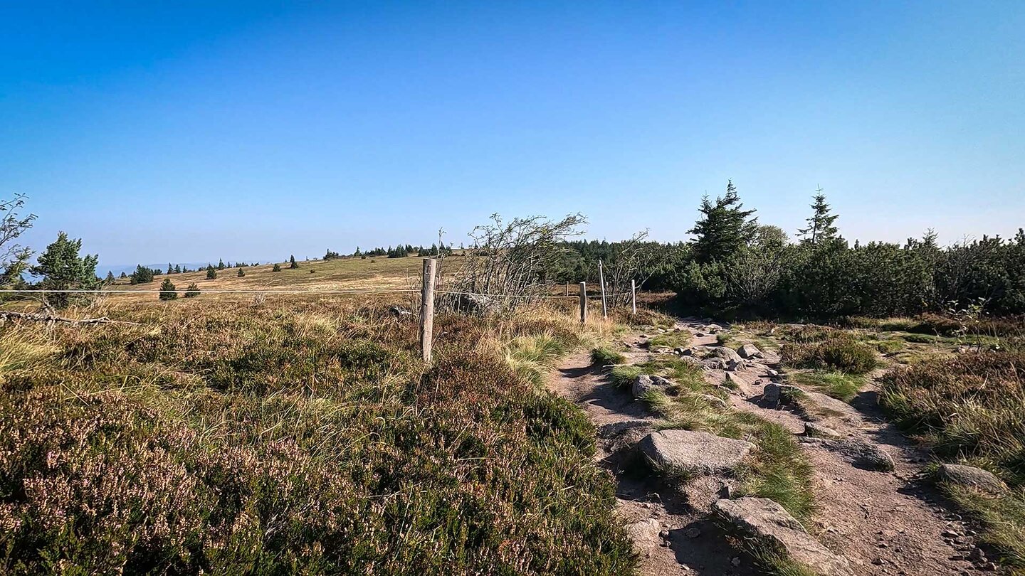 Wanderroute über die Hochebene der Hautes Chaumes