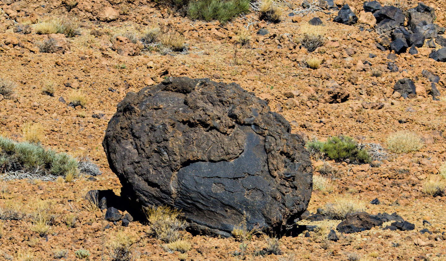 imposante Lavakugel - Teide Ei