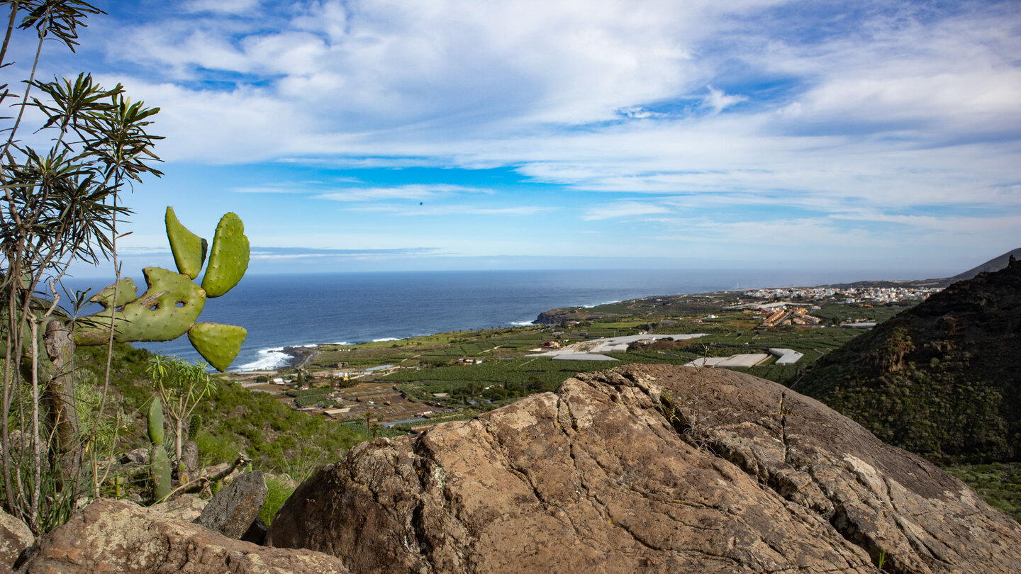 Ausblick auf die Nordwestküste Teneriffas