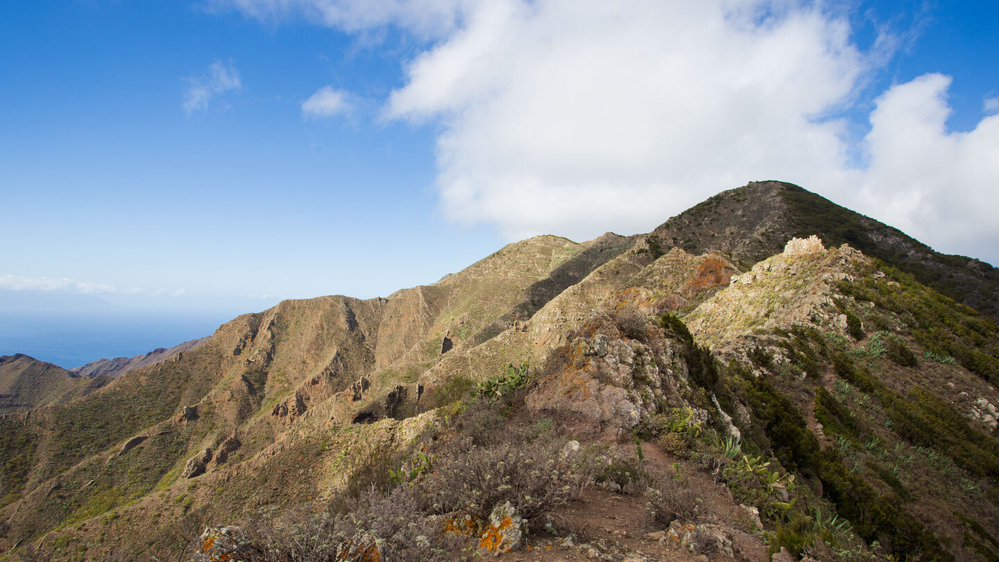 die Cumbres de Baracán vom Wanderweg PR-TF 51