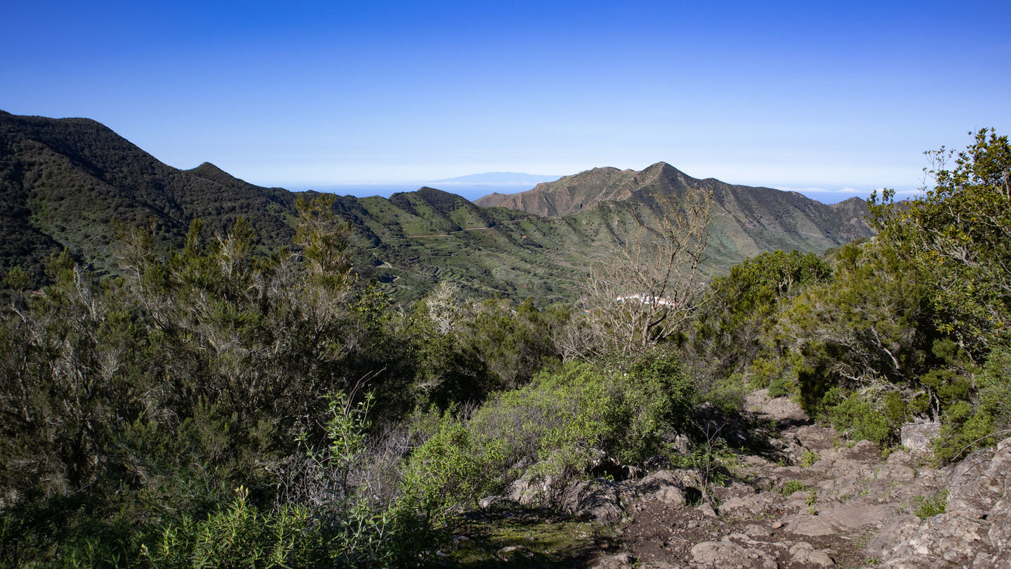 Blick vom Wanderweg PR-TF 56 zum Baracán