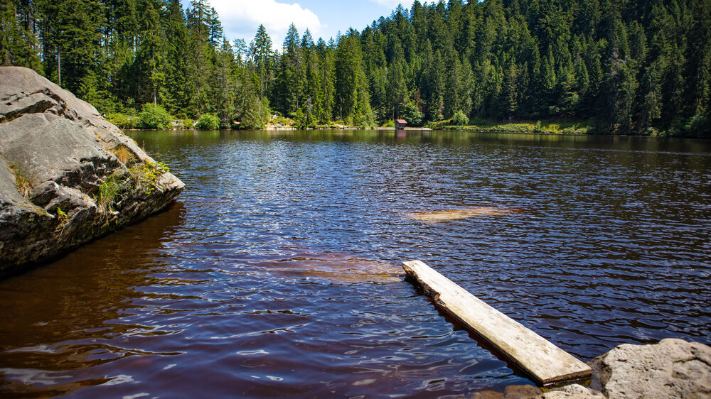 Glaswaldsee im Schwarzwald