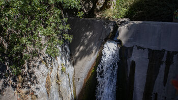 Wasserfall am Río Monachil