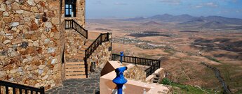 Blick auf Valle de Santa Inés vom Mirador Morro Velosa