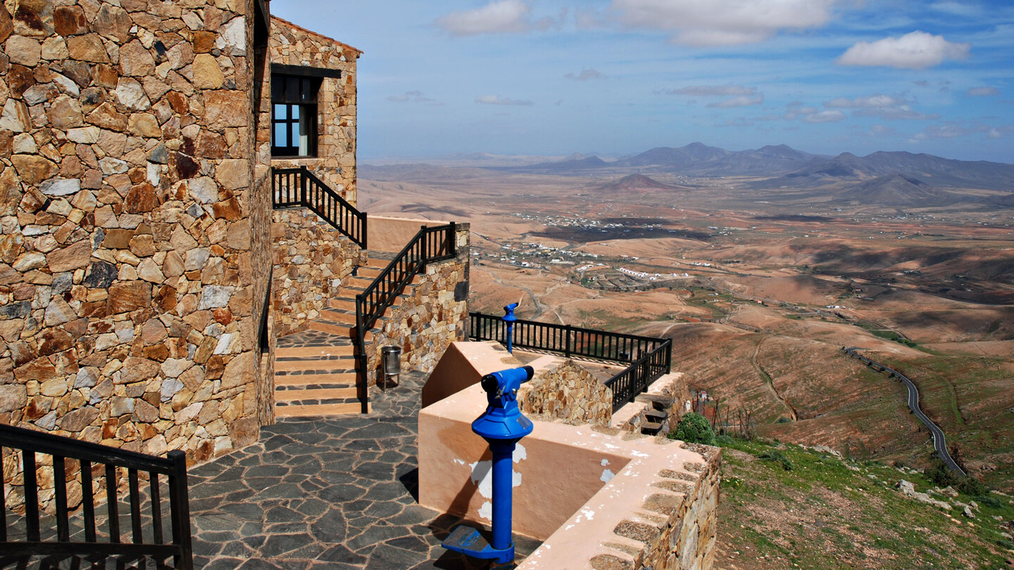 Blick auf Valle de Santa Inés vom Mirador Morro Velosa