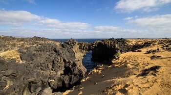 Los Arcos de los Caletones auf La Graciosa