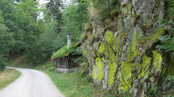 Hütte am Großen Lautenfelsen