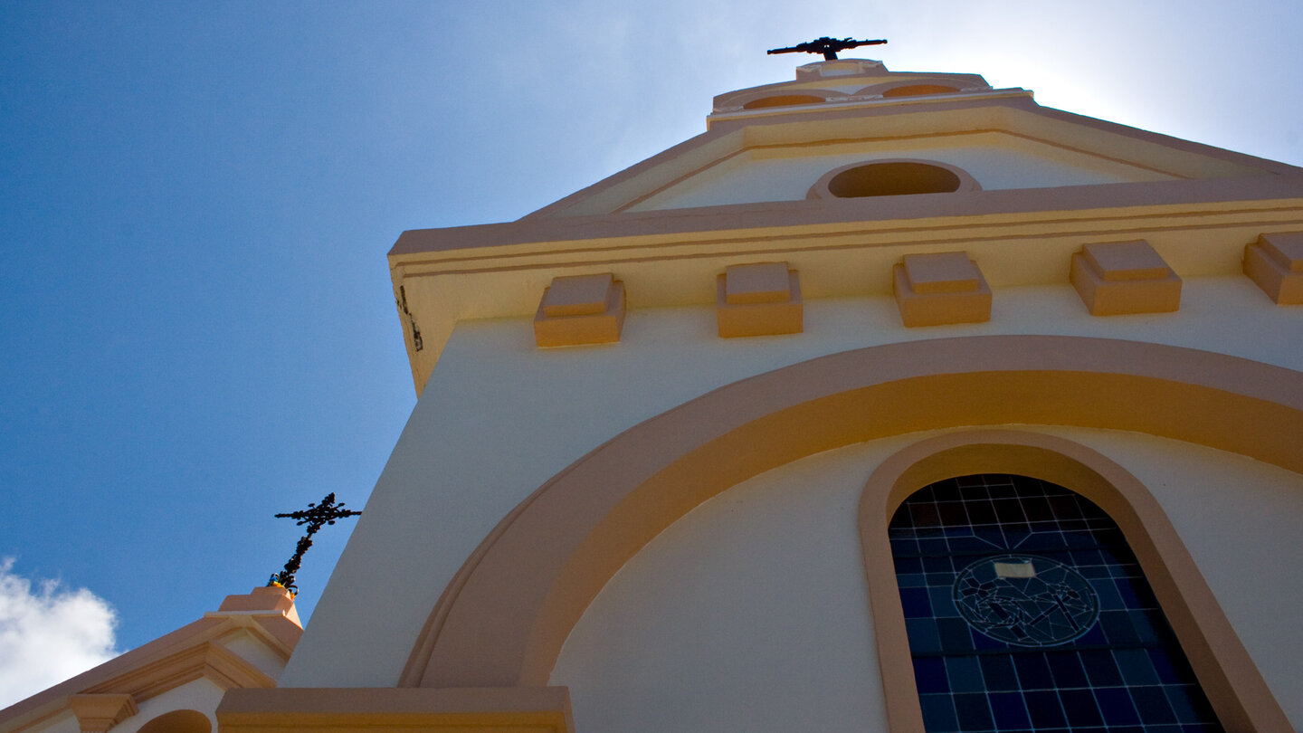 die Pfarrkiche Parroquia de Santiago Apóstol in Playa de Santiago auf La Gomera