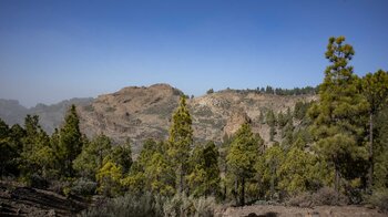 der Felsberg El Montañon im Landschaftspark Parque Rural del Nublo