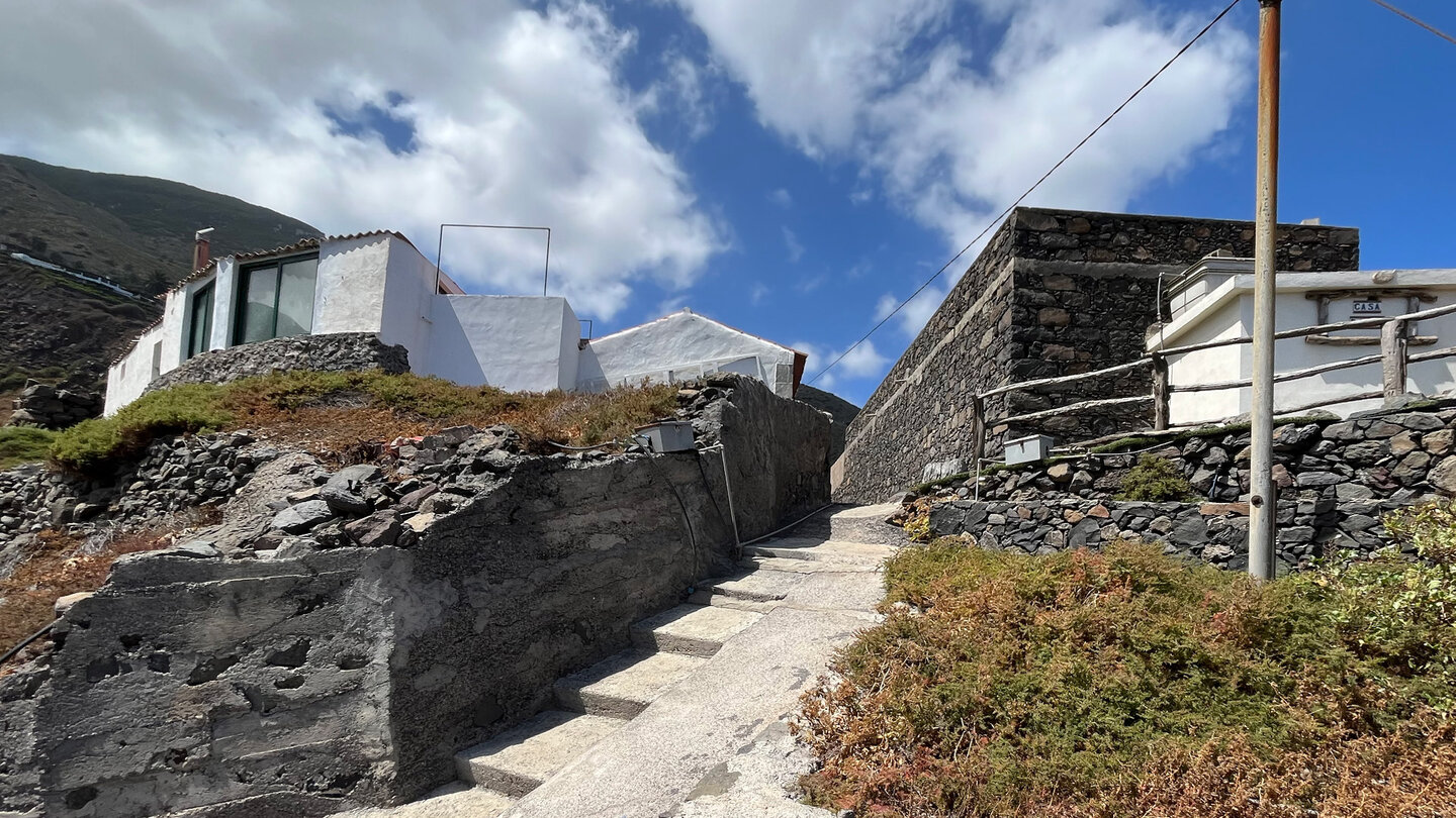 Gasse in Arguamul auf La Gomera