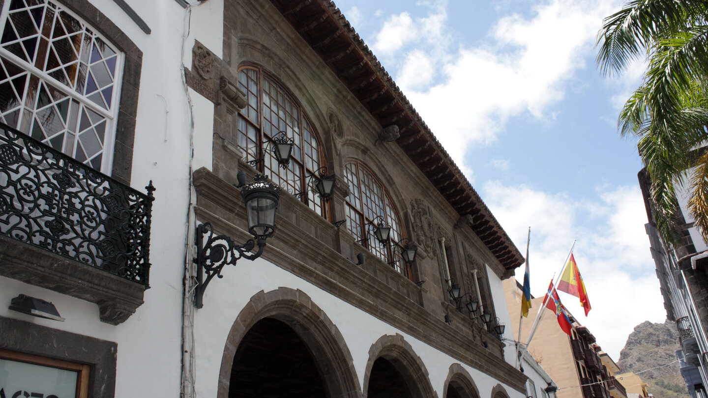 Rathaus an der Plaza de España im Zentrum von Santa Cruz de La Palma