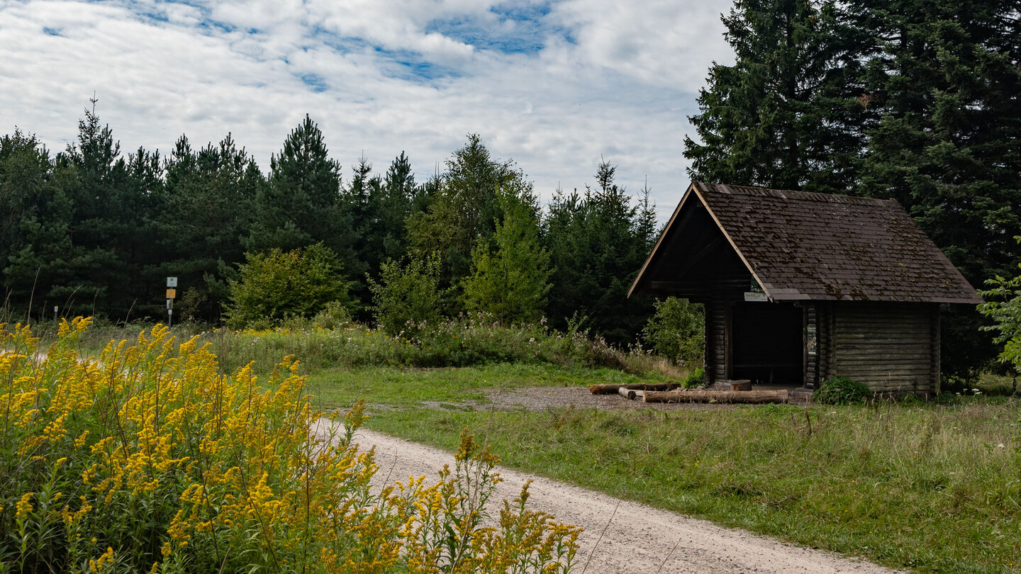 Wanderweg bei der Langmartskophütte