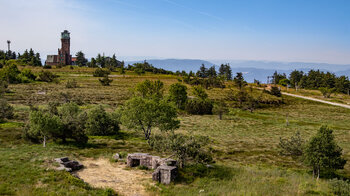 Blick vom Bismarkturm über das Hochplateau der Hornisgrinde