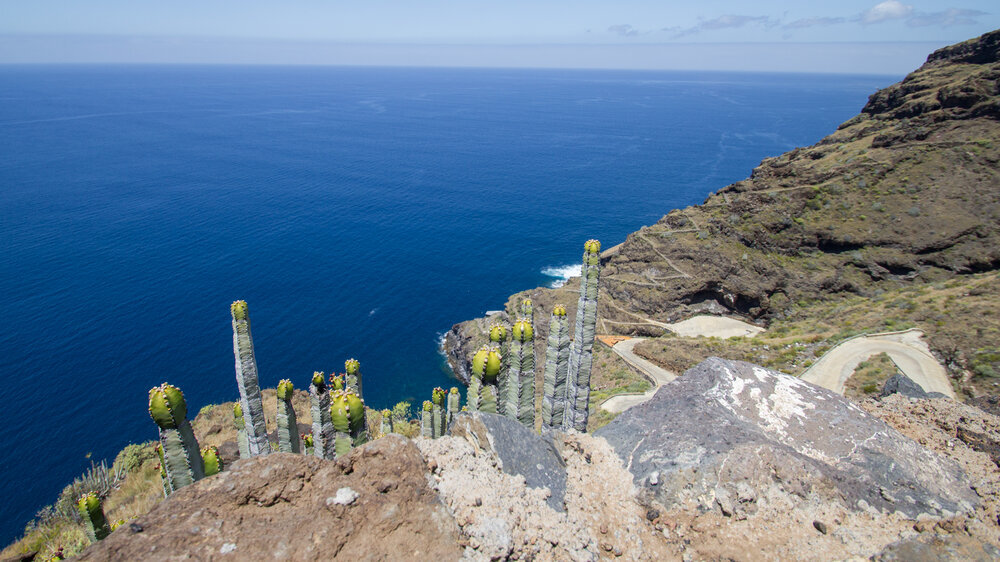 Blick vom Aussichtspunkt Mirador de Morro de las Salinas