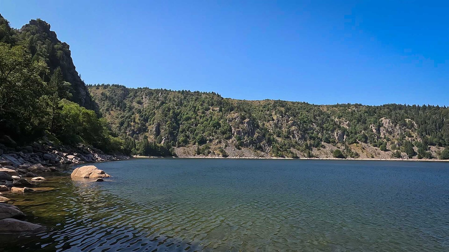 Lac Blanc am Ausgangspunkt der Wanderung