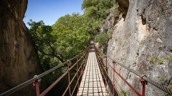 Hängebrücke Cahorras del Río Monachil