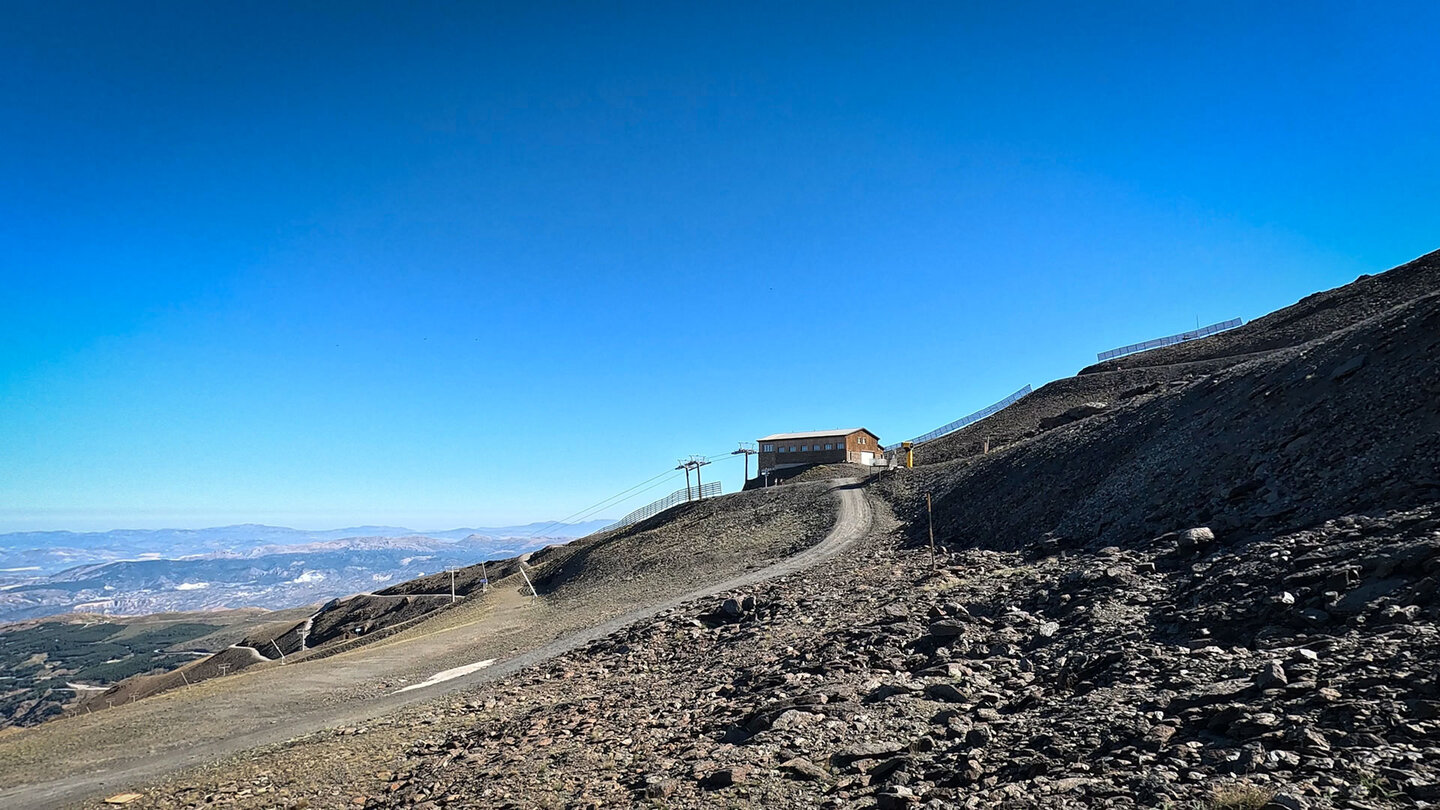 Liftstation in der Sierra Nevada