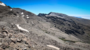 Blick zum Mulhacén im Nationalpark Sierra Nevada