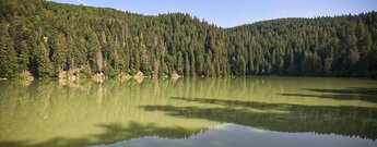 Ausblick Lac Vert in den Hochvogesen