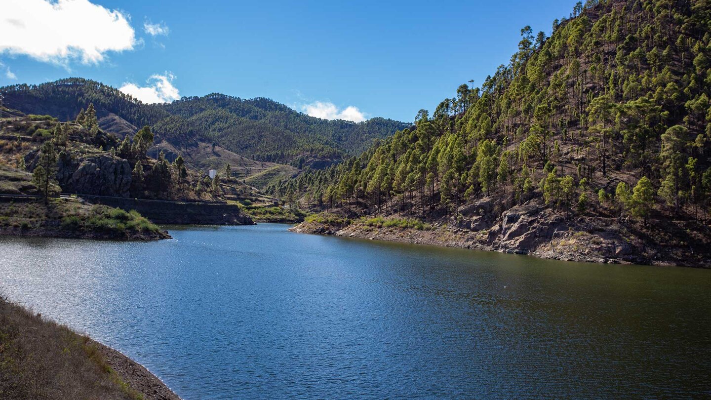 der Presa de Lugarejos liegt am Naturpark Tamadaba