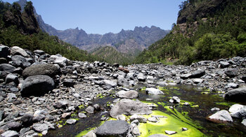 das Herz der Caldera ist die Playa de Taburiente