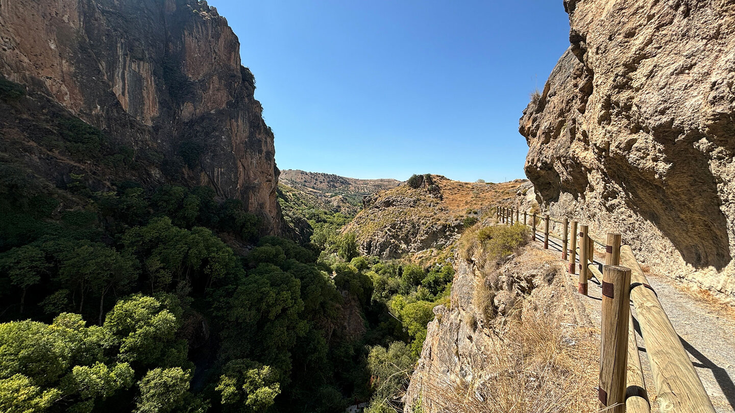 Panoramaweg  Wanderung Cahorras de Monachil