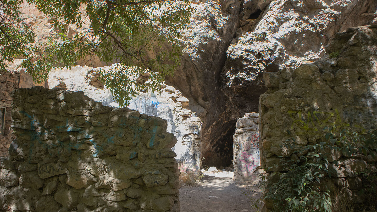 La Casilla - Ruinen in der Monachil-Schlucht