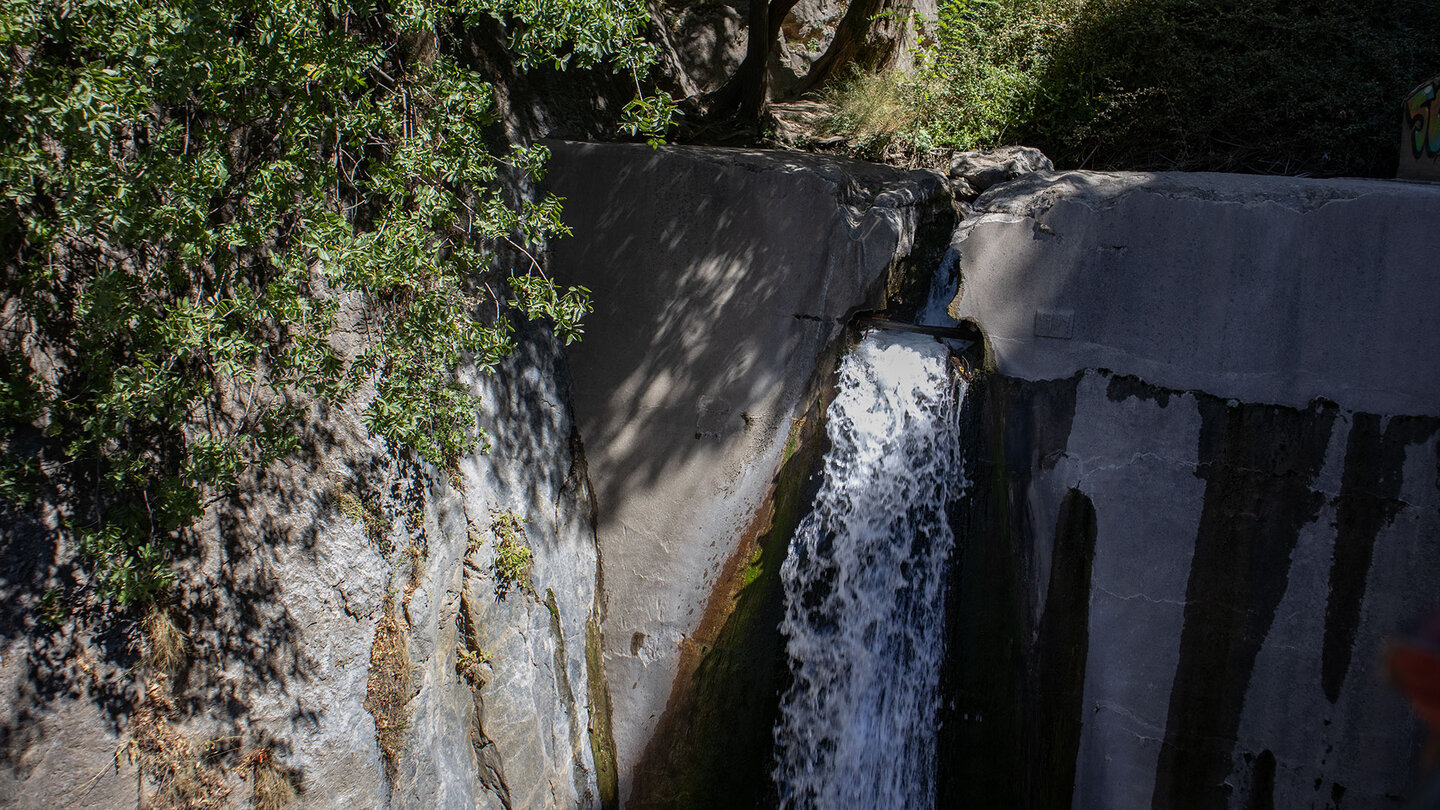 Wasserfall des Río Monachil