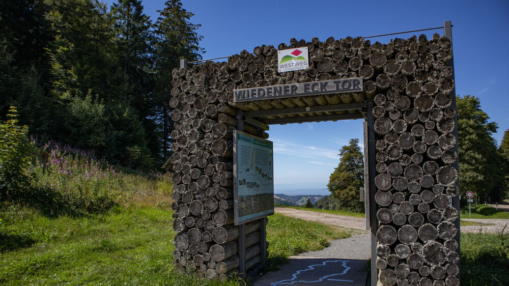 Westweg-Portal am Wiedener Eck