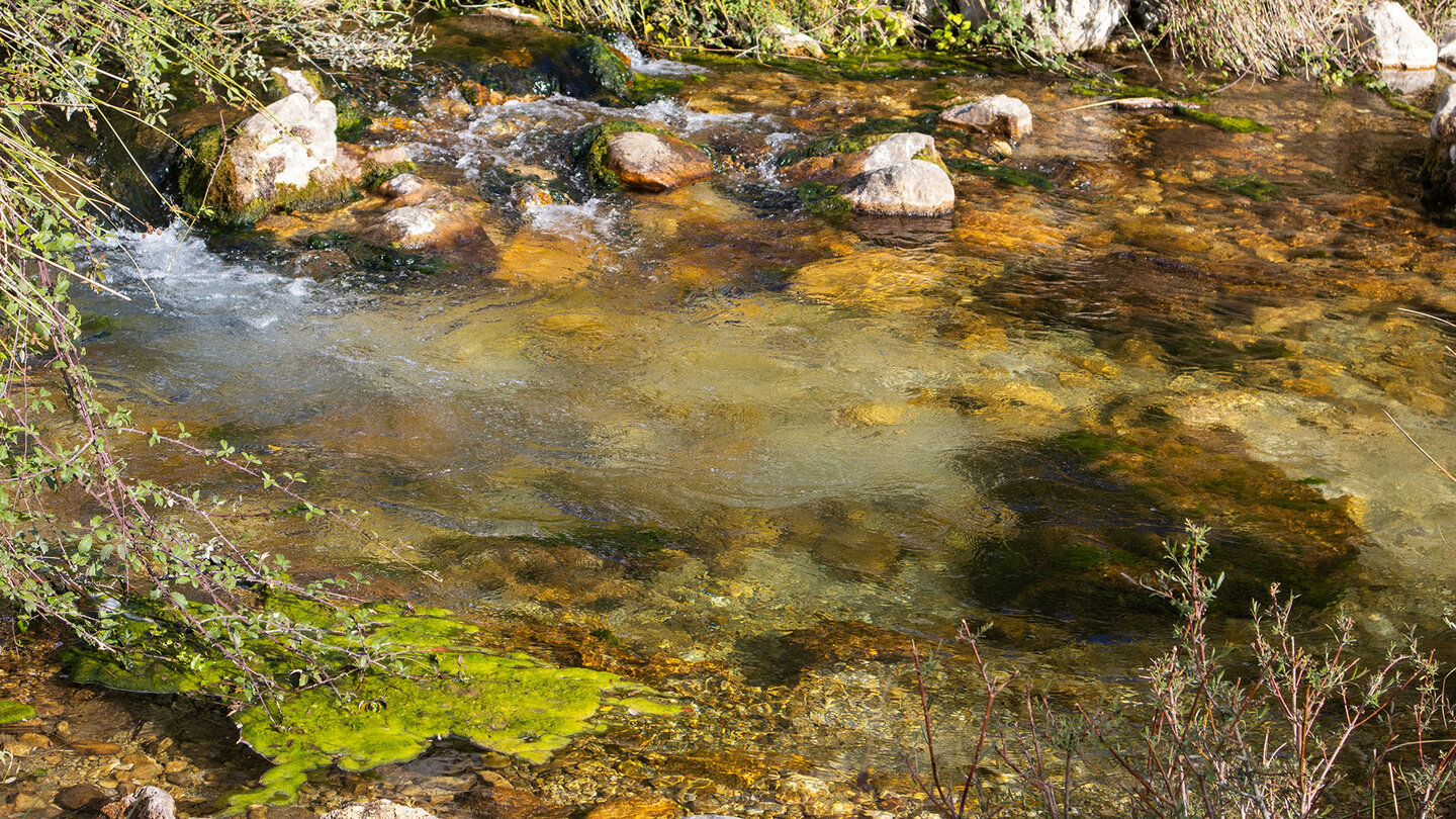 Wanderweg am Bachlauf des Río Castril