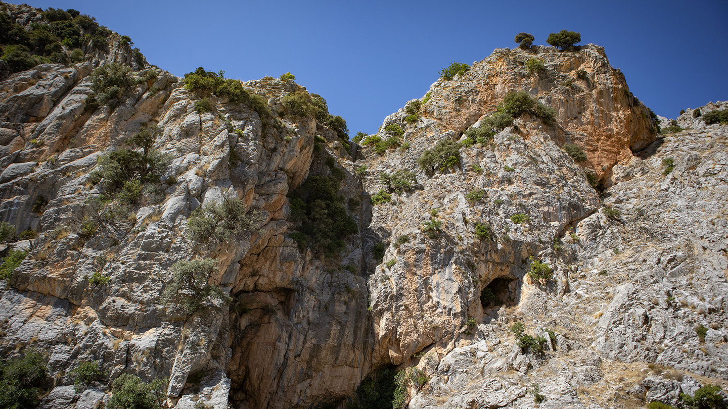 Karstgestein oberhalb der Quelle des Río Castril