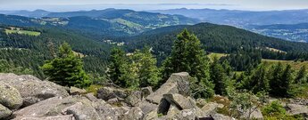 Blick vom Le Tanet bis zum Schwarzwald