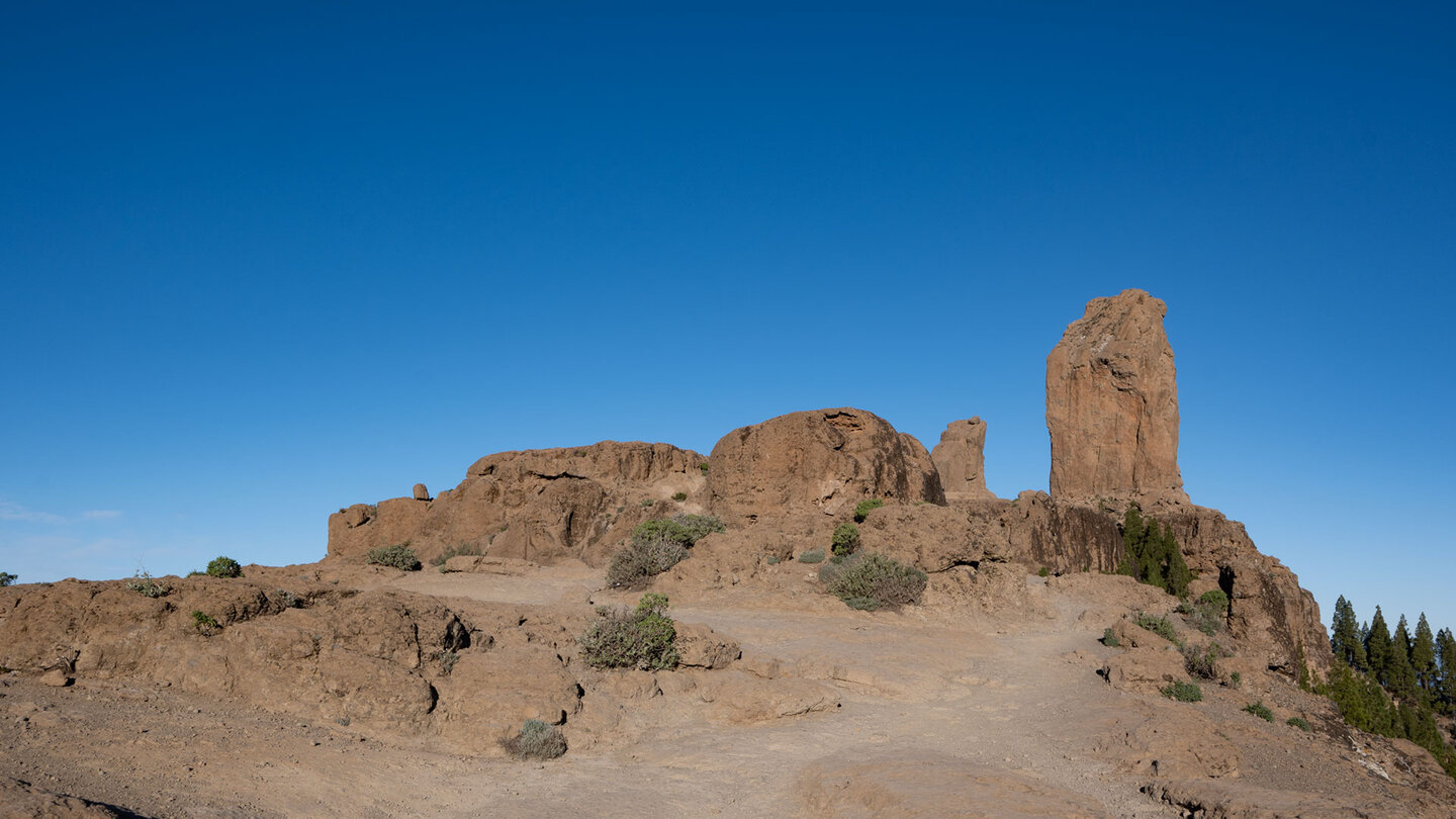 Felsplateau am Monumento Natural de Roque Nublo