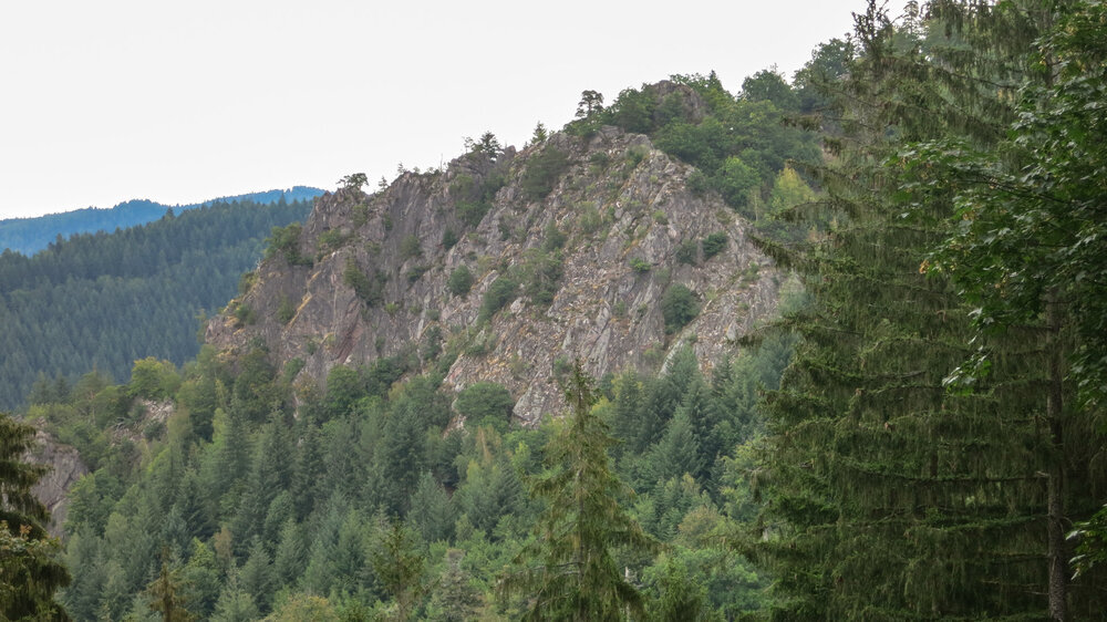 Aussicht auf die Lautenfelsen