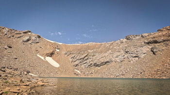 Laguna de la Caldera im spanischen Nationalpark Sierra Nevada