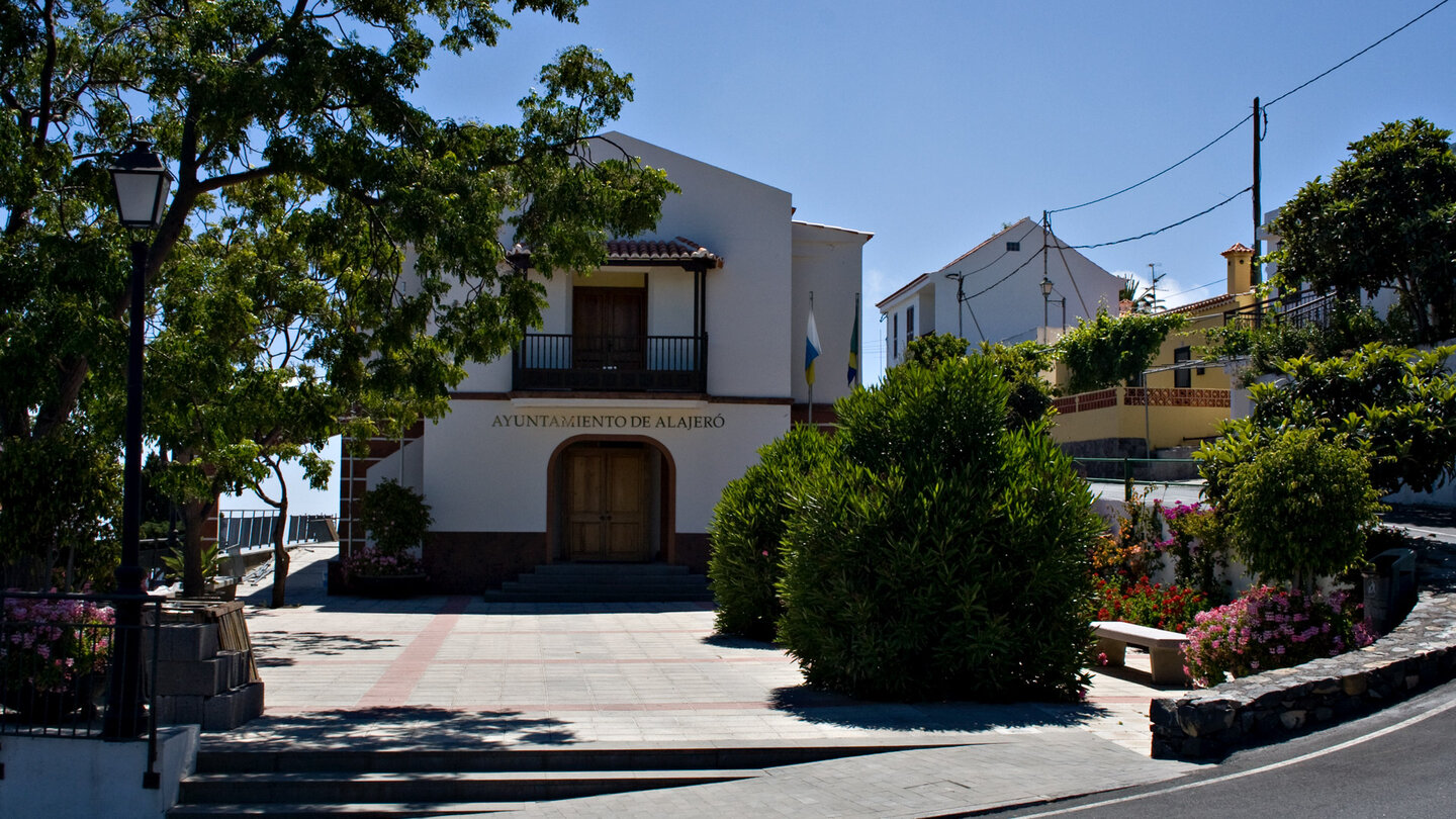 das Rathaus in der Ortschaft Alajeró auf La Gomera