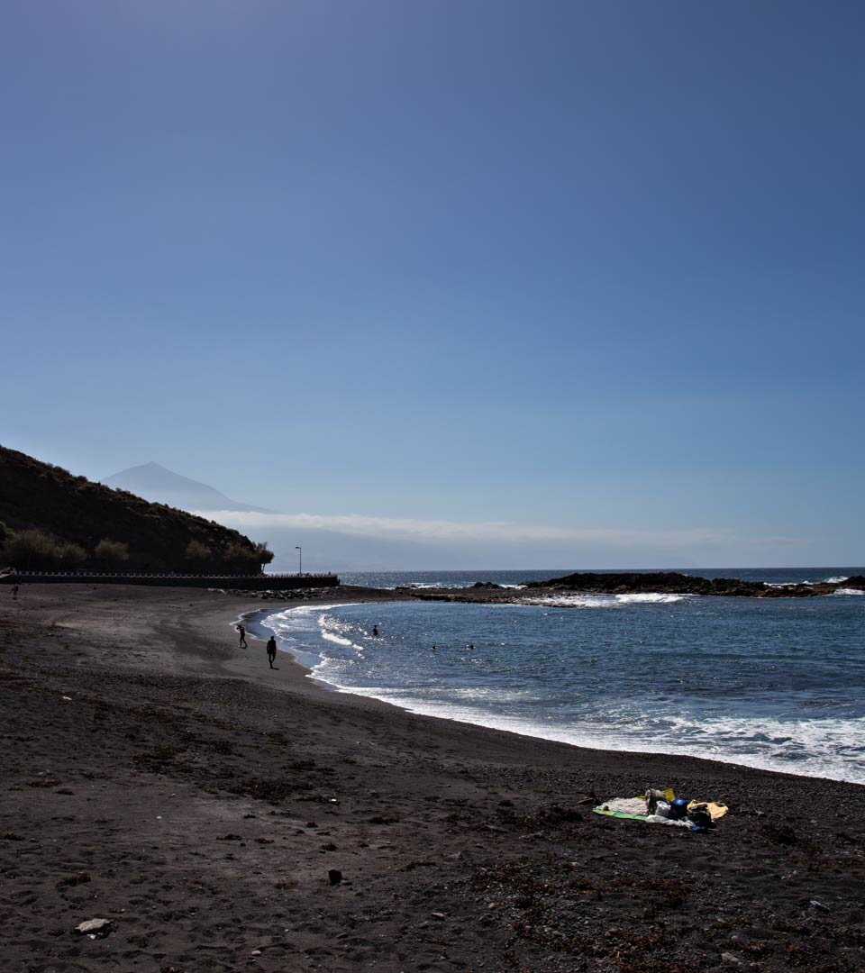 die Playa Mesa del Mar auf Teneriffa